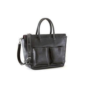 Bolsa de pañales de cuero con diseño personalizado, bolsa de pañales grande para bebé, mochila de cuero genuino, fabricante de bolsas de pañales de cuero. - Product Image 1