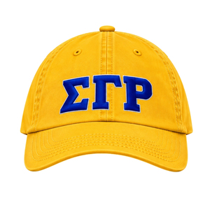 Gorra de Béisbol Bordada Personalizada para Mujeres de Sigma Gamma Rho, Gorra Deportiva Casual de Algodón Ajustable, Venta al Por Mayor - Product Image 1