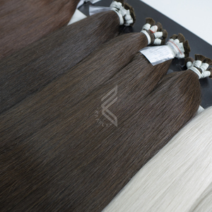 Pelo crudo vietnamita 100% paquetes de cabello humano para trenzar estándar superior para salones - Product Image 3