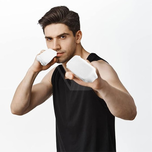 Protège-poignets en coton noir pour la boxe, équipement d'entraînement, toutes saisons, ajustement confortable - Product Image 3