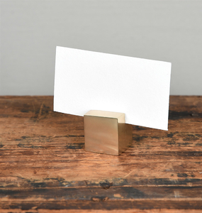 Metal Place <b>Card</b> Holder Desktop Business <b>Card</b> Holder <b>Table</b> Numbers <b>Card</b> Holderreative Desktop Business <b>Card</b> Display 3 in Length - Product Image 6
