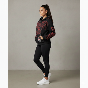 Ranzia Industry Factory Wholesale Custom Men's Custom Men’s Zip Hoodie Manufacturer 100% Cotton Embroidery Distressed Hoodie - Product Image 3