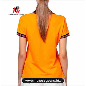 JUST FITNESS GEARS Conception professionnelle pour femmes – T-shirt respirant et à séchage rapide en polyester/coton pour usage décontracté adulte - Product Image 2