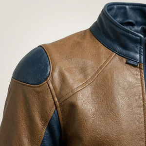 Premium Real <b>Leather</b> <b>Jacket</b> Motorcycle Design Windproof Winter Warm Slim Fit Winter <b>Jacket</b> For Casual Wear And Bulk Wholesale - Product Image 6