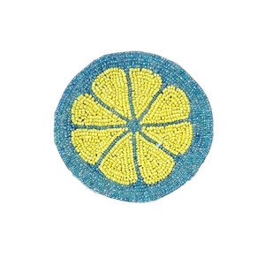 New Collection HANDMADE Beautiful Glass <b>Beaded</b> Round Boho Style Eco-Friendly Durable Lightweight Table <b>Coasters</b> Made Love Care - Product Image 5
