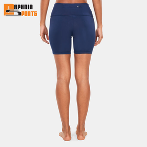 High Quality Custom 4 Way Stretch Plain <b>Elastic</b> Waist Women's Swimming Shorts Beach Shorts Women Swim Trunks Color Block - Product Image 2