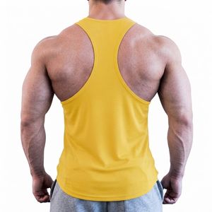<b>Mens</b> Stringer <b>Singlet</b> OEM Muscle Tank Top Lightweight Gym Fitness Workout Training Activewear <b>for</b> <b>Men</b> <b>Mens</b> Stringer <b>Singlet</b> - Product Image 2
