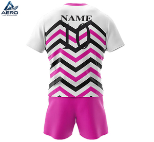Nuevo Estilo, Sublimación Completa, Poliéster Transpirable y Duradero, Ropa Deportiva de Equipo, Uniforme de Rugby Profesional para Hombre, Conjunto Personalizado - Product Image 2