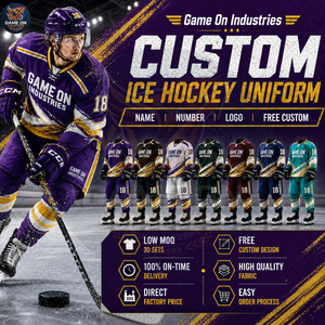 Made In Pakistan Full Sleeve New Trendy Custom Made Team Wear Premium Quality Sublimated Ice Hockey Jersey and Pants Sets - Product Image 3