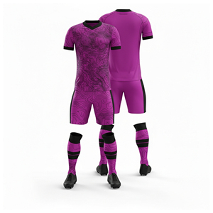 Uniforme de Fútbol Sublimado de Primera Calidad, Suministro al por Mayor |   Tallas para Hombres, Mujeres y Jóvenes |   Ropa Deportiva Ligera de Secado Rápido para Entrenamiento - Product Image 4