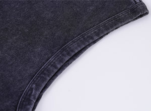 Camiseta sin Mangas para Hombre, Diseño Moderno, Precio al por Mayor, 100% Algodón Lavado, Colores y Logotipo Personalizados, Servicio OEM de Alta Calidad - Product Image 3