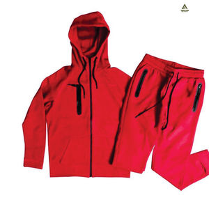 Conjunto Deportivo AIFRAN SPORTS para Hombre, Sudadera con Cierre y Pantalones Deportivos Negros, Transpirable, de Poliéster, Corte Holgado, para Invierno - Product Image 2