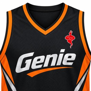 Conjunto de Uniforme de Baloncesto para Entrenamiento, Competencia y Práctica, Transpirable, Ligero, con Camiseta y Pantalones Cortos Deportivos para Equipo - Product Image 5