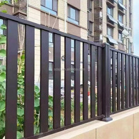 Clôture de Confidentialité Moderne en Alliage d'Aluminium pour Hôtels, Appartements, Balcons, Terrasses, Grilles et Garde-corps