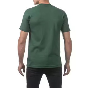T-shirts de sport pour hommes en Spandex/Polyester respirants et écologiques à faible MOQ, séchage rapide, confortables, service OEM personnalisé pour la vente en ligne - Product Image 3