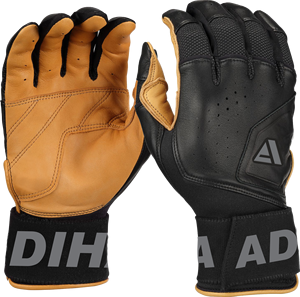 ถุงมือตีเบสบอล Adiha Impex แบบติดตีรัดด้วยแถบกาว เหมาะสำหรับผู้ใหญ่ทุกเพศ ใช้สำหรับฝึกซ้อม ทนทาน น้ำหนักเบา พร้อมที่รัดข้อมือ - Product Image 1
