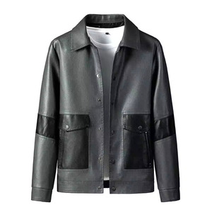 Nouvelle Veste Décontractée en Cuir de Vachette pour Homme 2026 – Imperméable, Respirante, Séchage Rapide, à Capuche, Logo Frontal, Col Montant, Hiver - Product Image 1