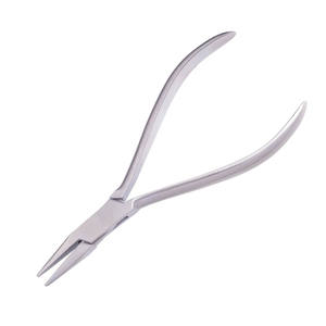 Manual Stainless Steel <b>Needle</b> <b>Nose</b> <b>Pliers</b> Overall Length 5-1/2in (14cm) Hand Tool Jewelry Cutting <b>Pliers</b> CE By Grip Surgical - Product Image 5