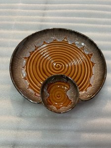 ชามเซรามิก Time 2 Decor สำหรับเสิร์ฟอาหาร - ชามสำหรับงานเลี้ยง ทนทาน ใช้กับเครื่องล้างจานได้ งานฝีมือทำมือ พร้อมลวดลายเพ้นท์ - Product Image 6