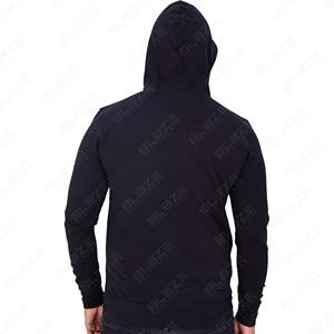 Personalizado de los hombres 100% de algodón francés Terry Sudadera con capucha de peso pesado de gran tamaño Drop Shoulder Streetwear pulóver sudaderas con capucha en blanco para los hombres - Product Image 3