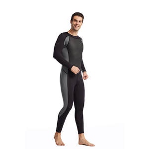 Men's Full Body Scuba Diving Suit 3mm Neoprene <b>Wetsuit</b> Back Zip Knee Length for Swimming & Surfing - Product Image 2