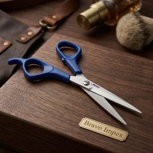 Professional Hair Scissors <b>Barber</b> Stainless Steel Tool High Hardness <b>Set</b> Salon Equipment Precision Crafting Kit 6-Inch Durable - Product Image 1