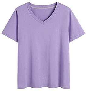 Impression personnalisée logo vierge coton mode dames haute qualité femmes filles t-shirts décontractés pour les femmes - Product Image 1