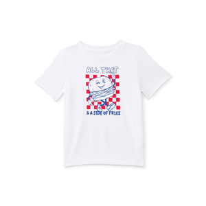 Baby Boy Cartoon Cowboy Graphic Soft Spandex Cotton Blend Short Sleeve O-Neck Casual Summer T-Shirt - Product Image 2