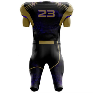 American Football Practice Uniform Set with Jersey Pants Helmet and <b>Socks</b> <b>Moisture</b>-Wicking Eco-Friendly Custom Team Name - Product Image 4
