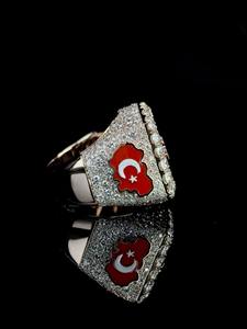 Anillo Hip Hop con Incrustaciones de Diamantes |   Plata de Ley 925 |   Diamante Moissanite VVS con Certificación GRA |   Anillo Unisex con Engaste de Puntas |   Joyería de Compromiso - Product Image 2