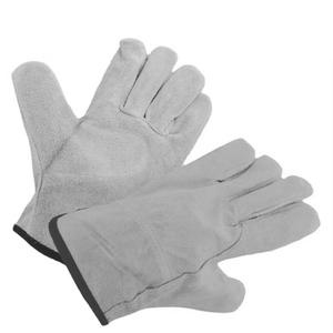 ถุงมือขับรถหนังวัวแท้คุณภาพสูง ถุงมือป้องกันอุบัตภัยทางอุตสาหกรรม ป้องกันการเสียดสี สวมใส่สบาย - Product Image 2