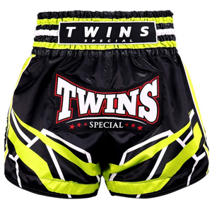 Shorts de Muay Thai pour jumeaux, best-seller, logo et designs personnalisés, qualité supérieure, imprimé noir, jaune, blanc, shorts de combat MMA, kickboxing - Product Image 5