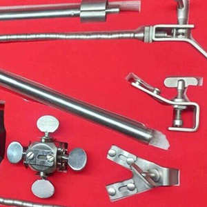 Système complet d'opérateurs chirurgicaux manuels flexibles en acier inoxydable de classe I, outils de chirurgie cérébrale certifiés CE, logo personnalisé - Product Image 2