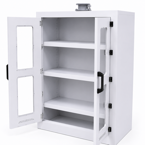 Heavy Duty Polypropylene Laboratory Chemical Storage Cabinet for Corrosive Acids and Bases - Product Image 1