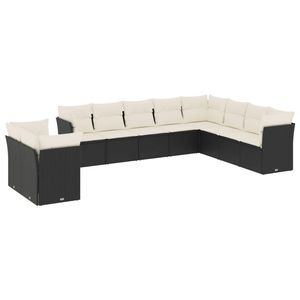 Conjunto de Sofás de Jardín Color Crema - Product Image 2