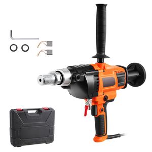 Trapano carotatore diamantato portatile robusto da 2000W con diametro di perforazione di 6,3 pollici e valigetta per la foratura del calcestruzzo - Product Image 1