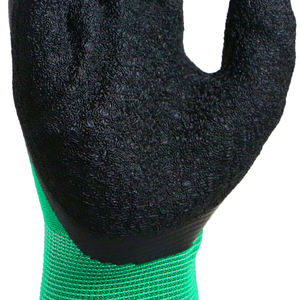 قفازات MaxiPact مقاومة للانزلاق مقاس 13 من البوليستر والمطاط والمطاط المجعد لسلامة راحة اليد للرجال لضمان السلامة وعدم الانزلاق ومكافحة الانزلاق - Product Image 6