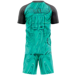 Fusion Soccer Uniform Professional Football Kit Breathable Custom Printed Team Jersey Wholesale Apparel - Product Image 6