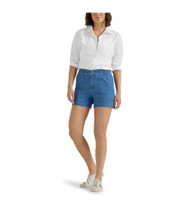 <b>Women</b>’s Casual Blue Denim Shorts High Waist Summer <b>Jean</b> Shorts For Wholesale Private Label Low Moq Eco Friendly Running Shorts - Product Image 2