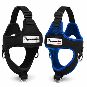 Neoprene Adjustable Breathable Heavy Duty Weightlifting Gym <b>Training</b> <b>Head</b> Harness with Durable Chain Belt - Product Image 5