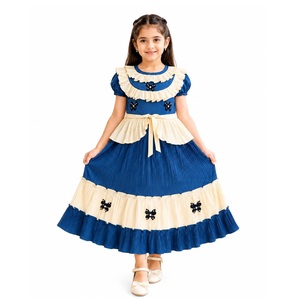 Conjunto de Top y Falda para Bebés Niñas, el Más Vendido, Lindo Conjunto de Crepé para Verano, Ropa Casual, Fiestas, Cumpleaños y Uso Diario - Product Image 1
