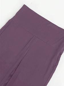 Conjunto Deportivo Personalizado para Mujer, Top Corto de Manga Corta y Pantalones Acampanados de Cintura Alta, Ropa Deportiva para Yoga, Proveedor OEM - Product Image 2