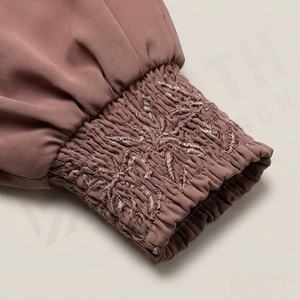 Vente en gros d'usine : Robe longue hijab une pièce pour femmes musulmanes, tenue couvrante intégrale, en polyester, couleur personnalisable - Product Image 5