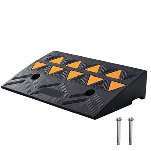 Rampe de trottoir en caoutchouc robuste 15T, hauteur de montée 4,25 po, largeur 11,8 po, longueur 19,7 po, pour allée et trottoir - Product Image 5