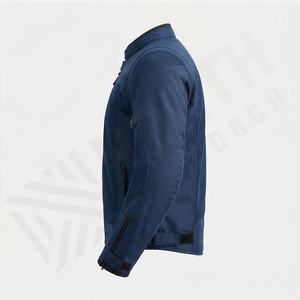 Veste de moto en cuir véritable pour homme de qualité supérieure, nouvelle arrivée, vestes de moto d'hiver, protections amovibles, personnalisables - Product Image 3