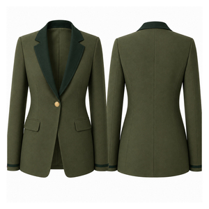 Custom Mens & <b>Womens</b> Business Blazer <b>Jacket</b> Formal Office Suit Coat <b>Smart</b> Casual Uniform Tailored Workwear OEM ODM - Product Image 5