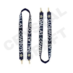 สายคล้องกระเป๋าแบบมีตะขอประดับลูกปัดลายดาวสีแดง ยี่ห้อ CRYSTAL CRAFT สไตล์วินเทจ เป็นมิตรต่อสิ่งแวดล้อม - Product Image 4
