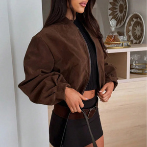 Chaqueta Bomber Gruesa para Mujer, con Bordado, Impermeable y Transpirable, con Tela con Memoria, Impresión y Suministro Personalizados - Product Image 2
