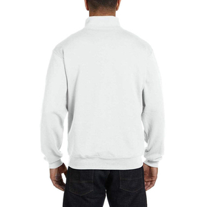 Sudadera personalizada para hombre, 100% algodón, forro polar, informal, de secado rápido, con media cremallera, de la mejor calidad, precio bajo, color personalizado, servicio OEM - Product Image 2