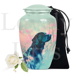 Hermosa urna conmemorativa para perros Labrador negros, urna decorativa para guardar las cenizas de mascotas, regalo de recuerdo. - Product Image 2